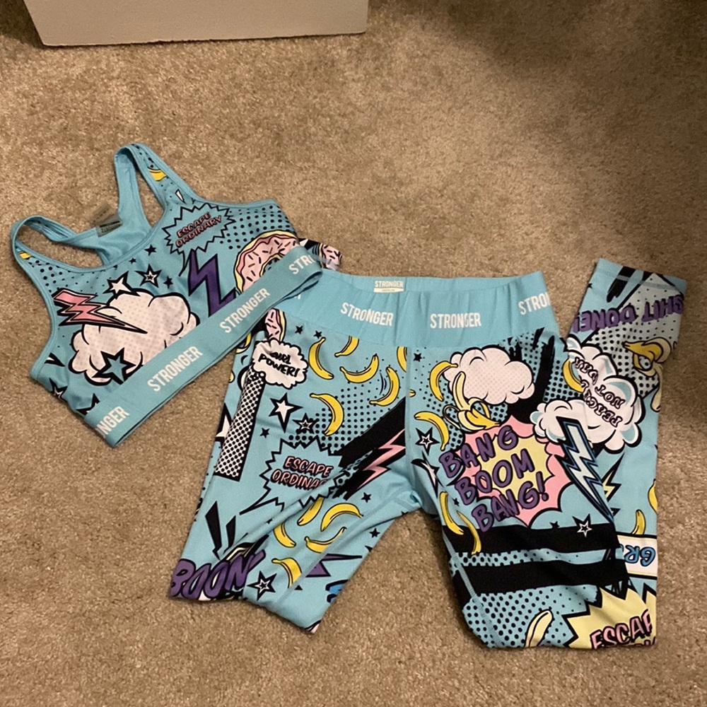 Stronger two-piece workout set